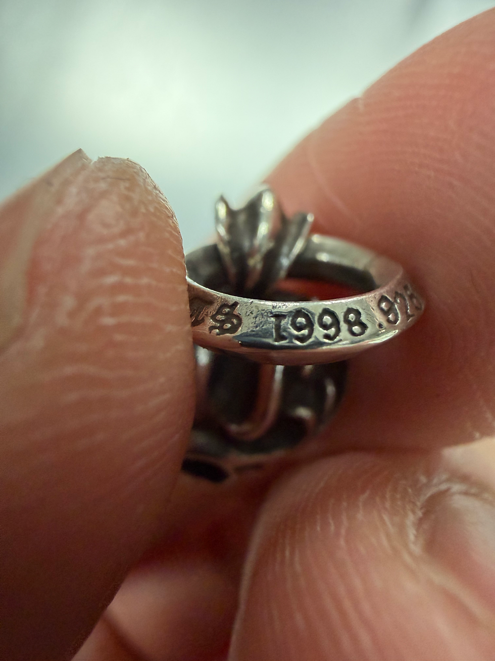 Thumbnail: Chrome hearts heart pendant 