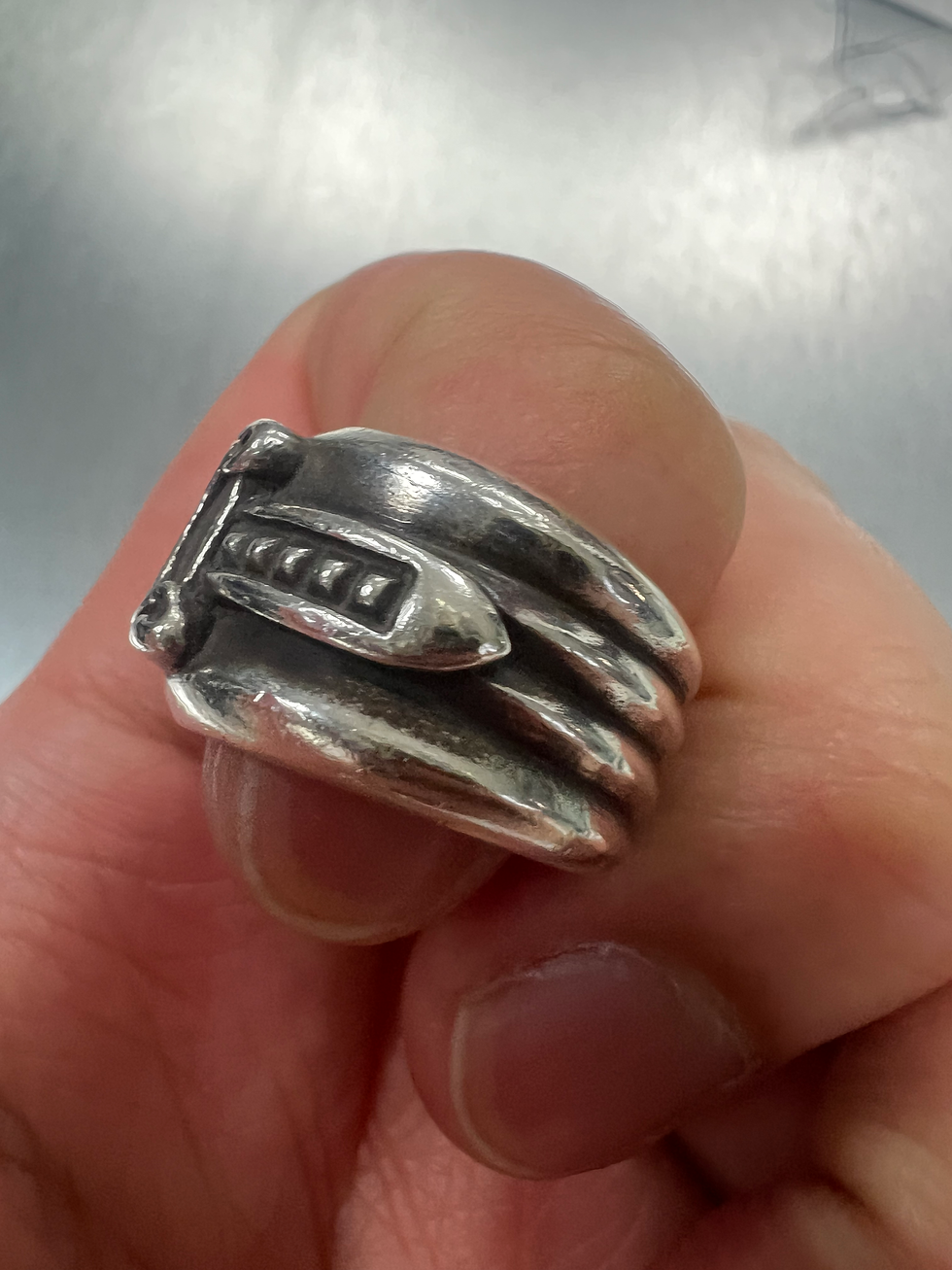 Thumbnail: Chrome hearts dagger ring us4.5