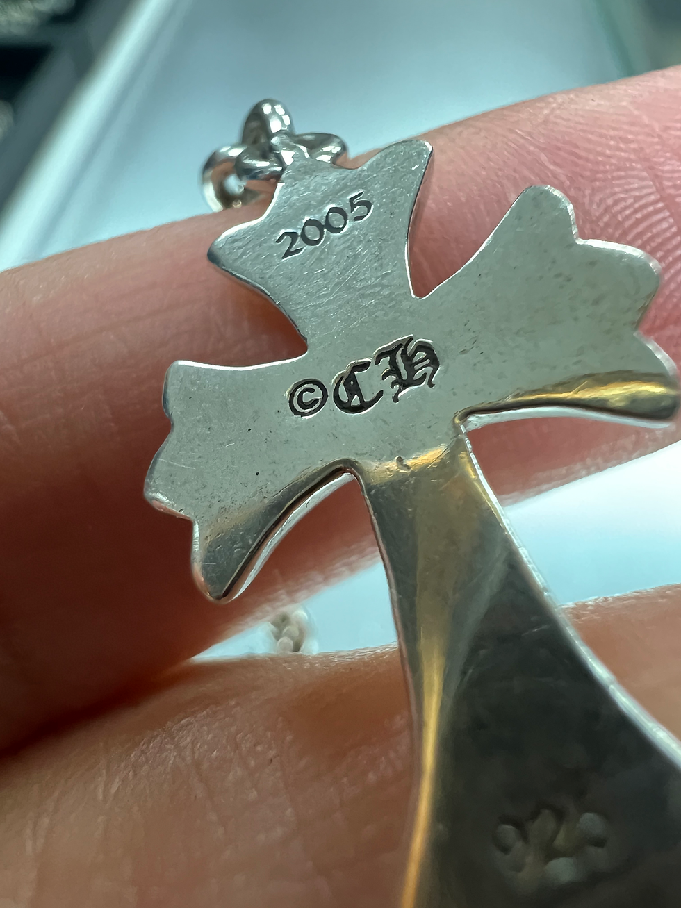 Thumbnail: Chrome hearts cross bracelet 19.5cm