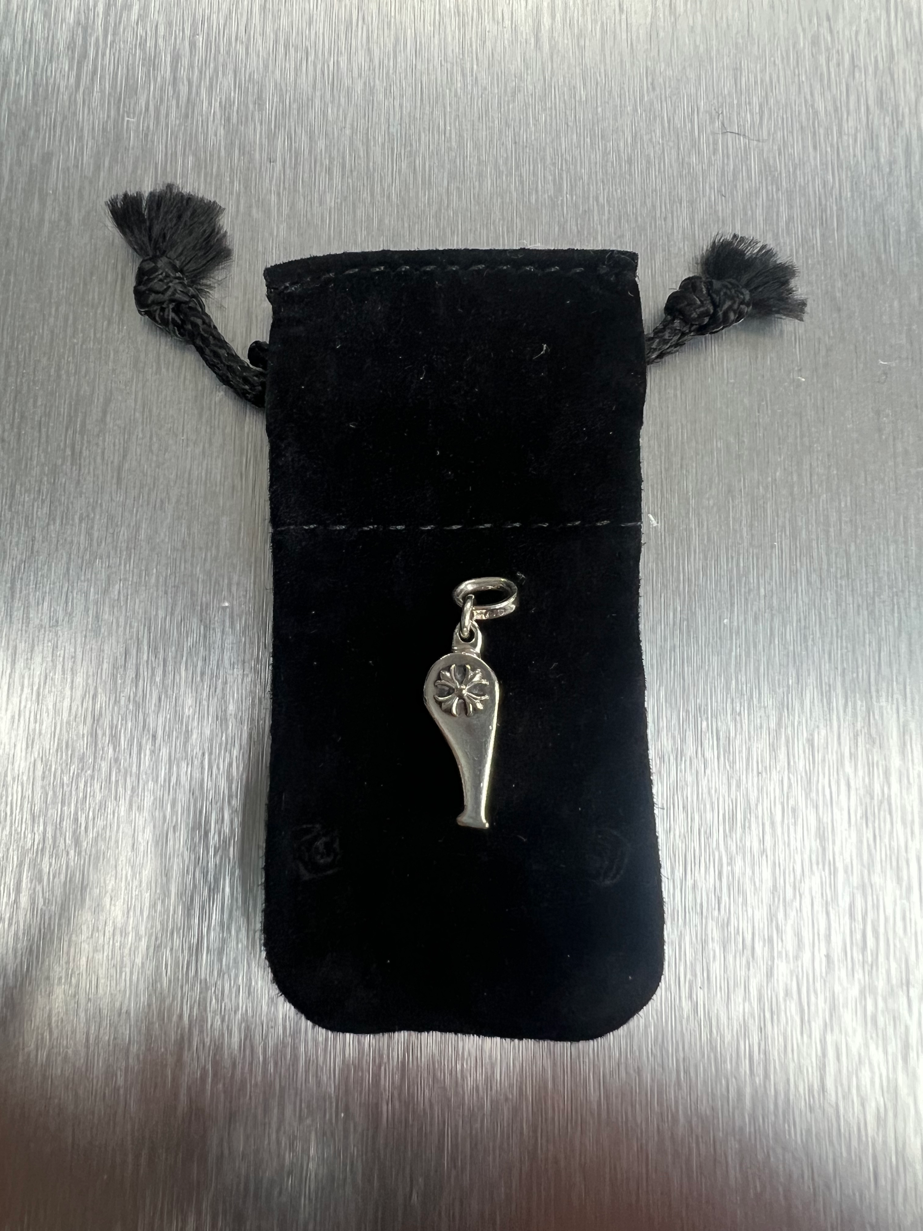 Chrome hearts tiny whistle pendant 