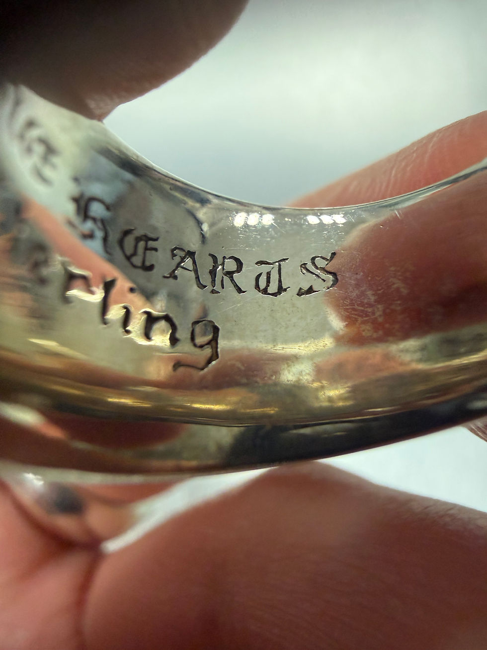 Thumbnail: Chrome hearts dagger ring Us5.5