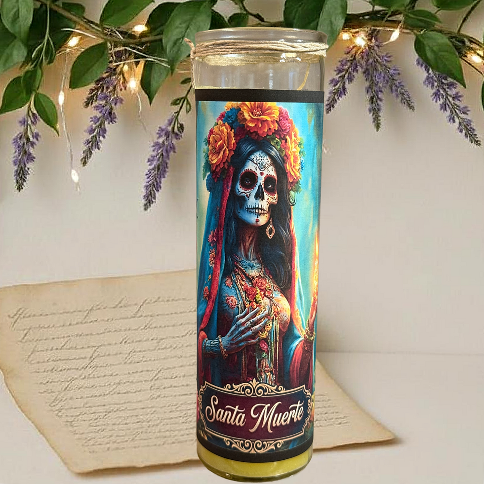 Santa Muerte Candle | Goddess of Protection and Prosperity