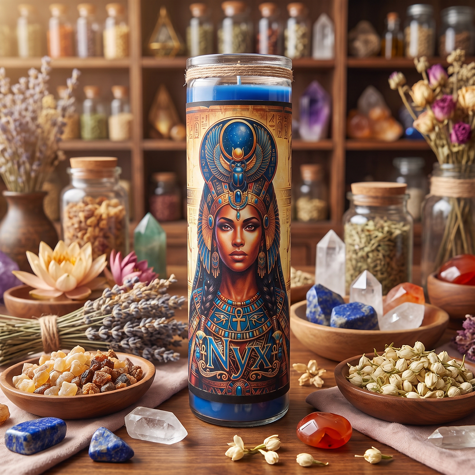 Nyx Goddess Candle