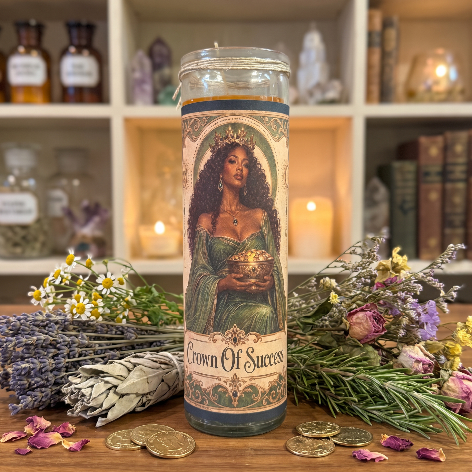 Crown Of Success Conjure Candle