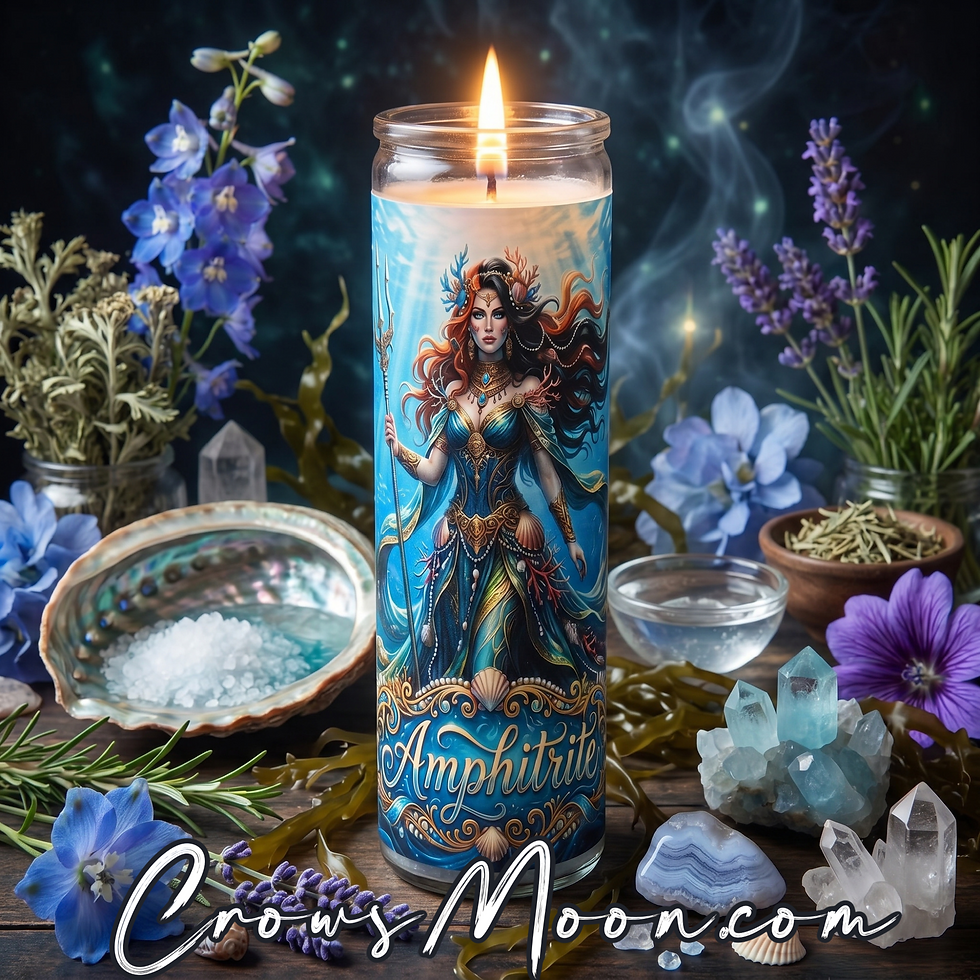 Thumbnail: Amphitrite Goddess Candle 2