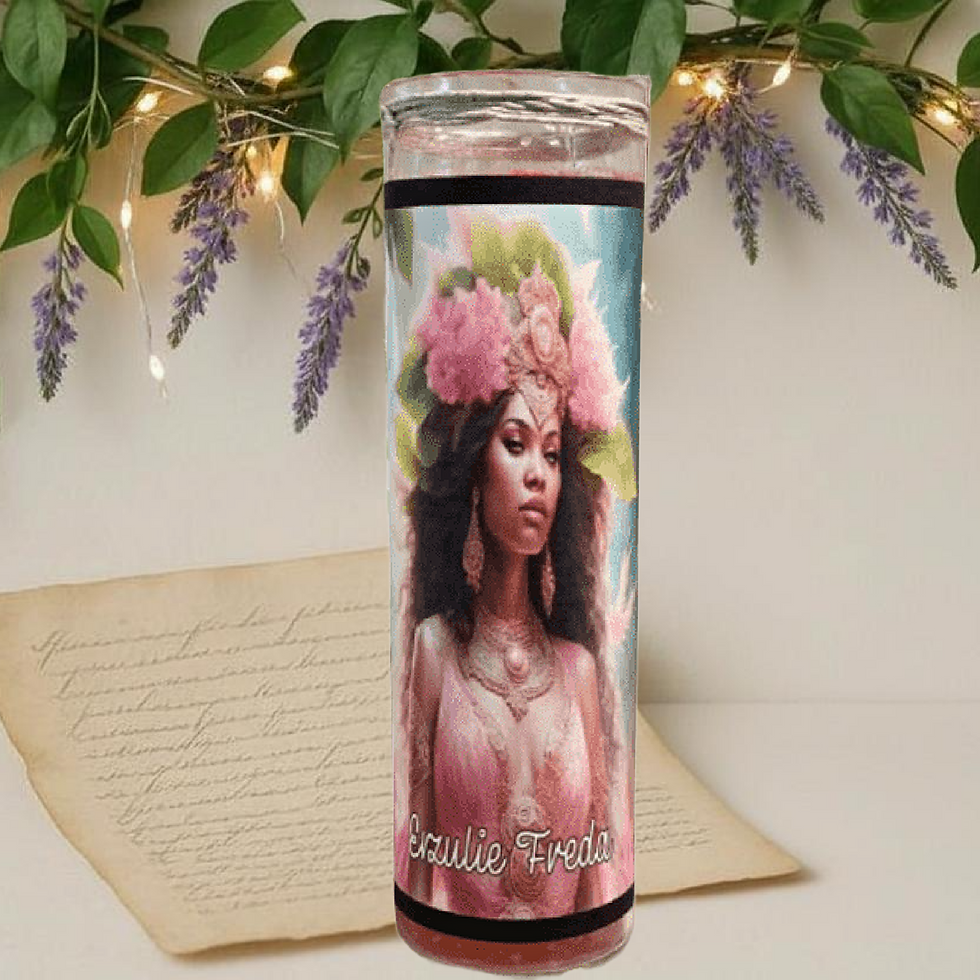 Erzulie Freda Goddess Candle