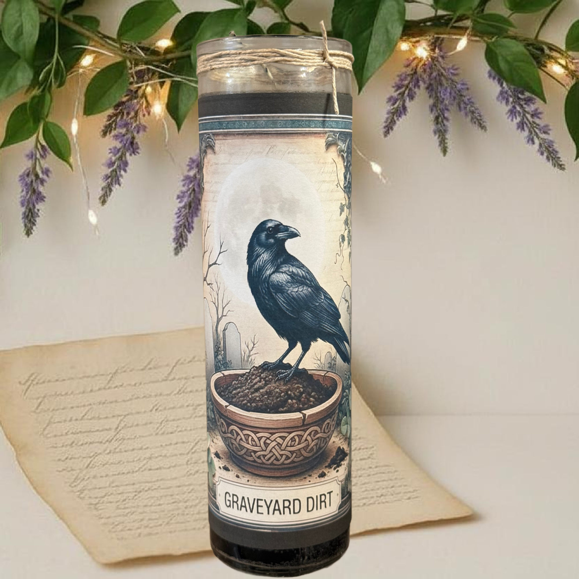 Graveyard Dirt Candle