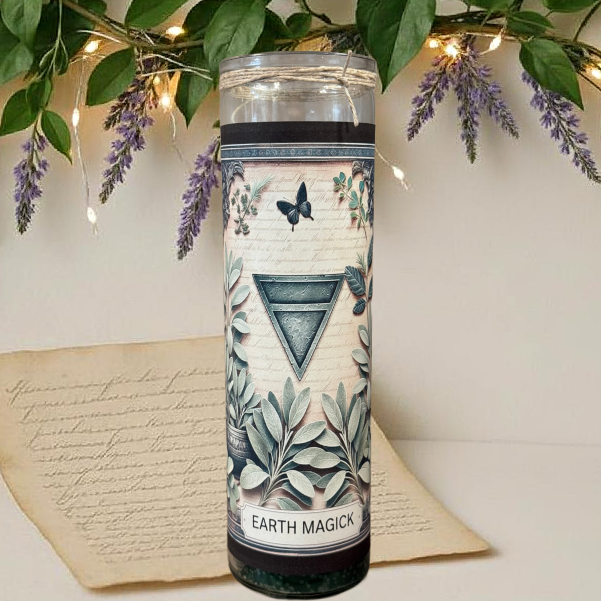 Earth Magick Candle | Feminine Power, Abundance, Prosperity