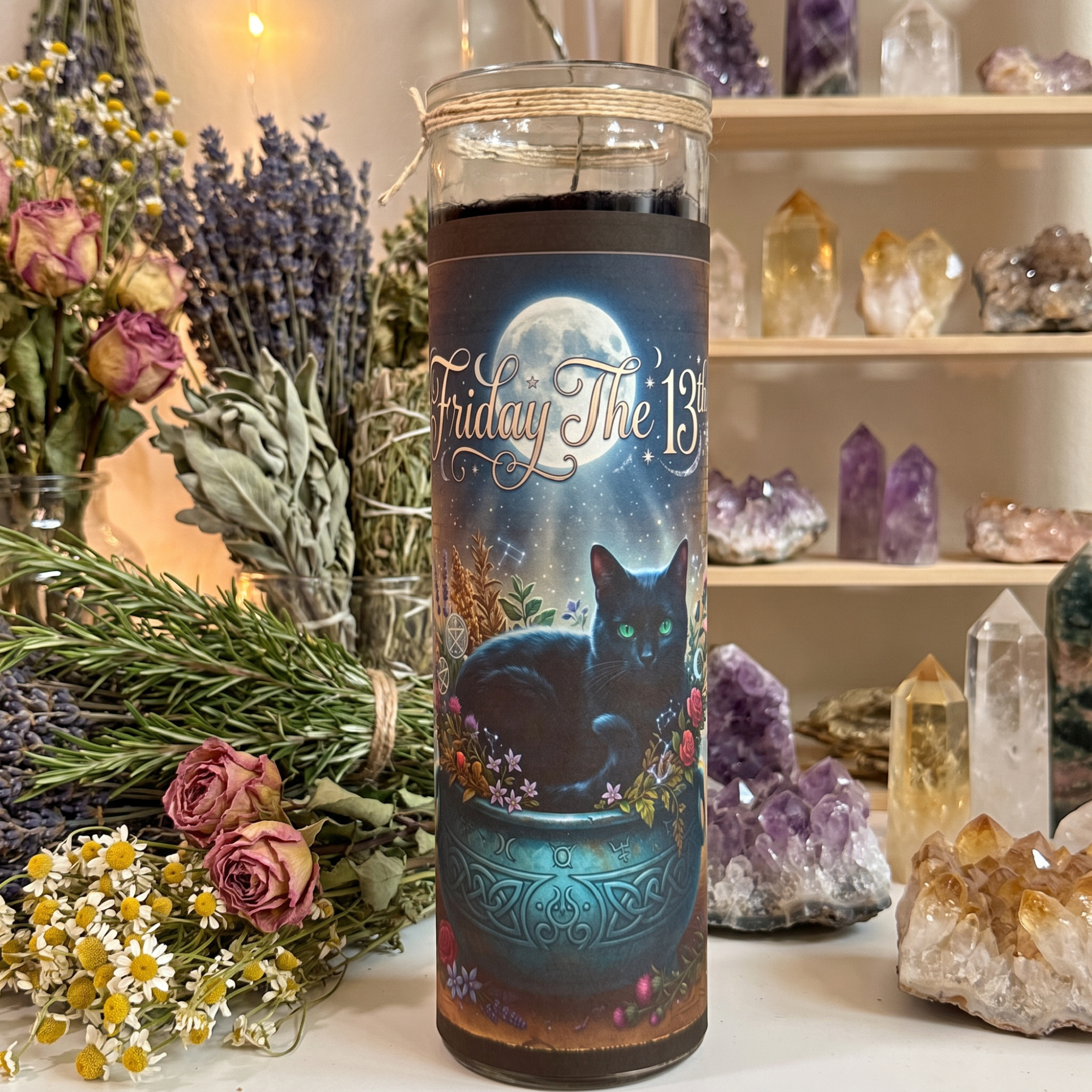 Friday The 13th Holiday Candle