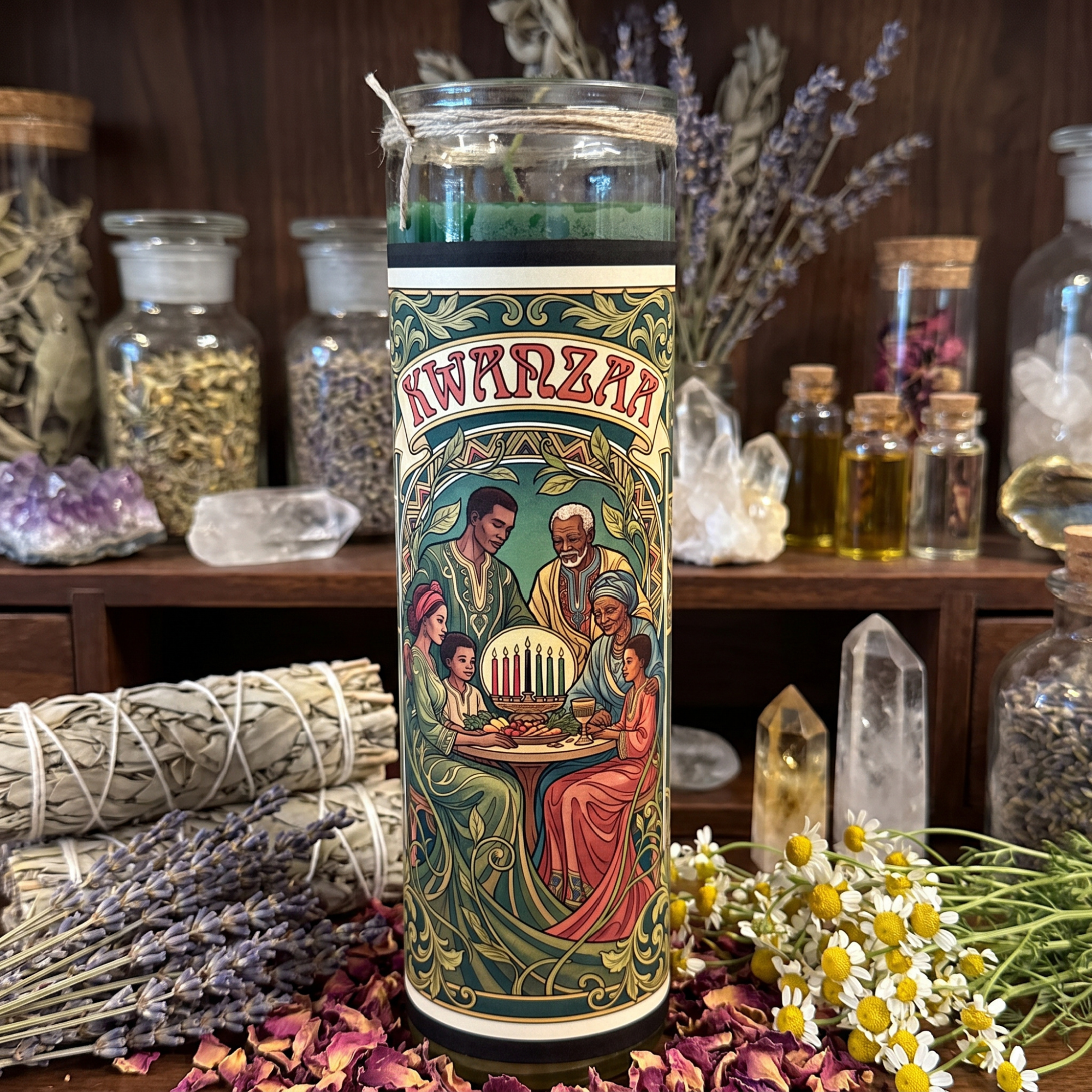 Kwanzaa Holiday Candle