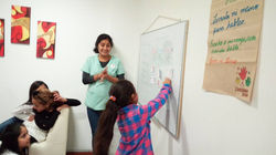 Taller de liderazgo con niñas