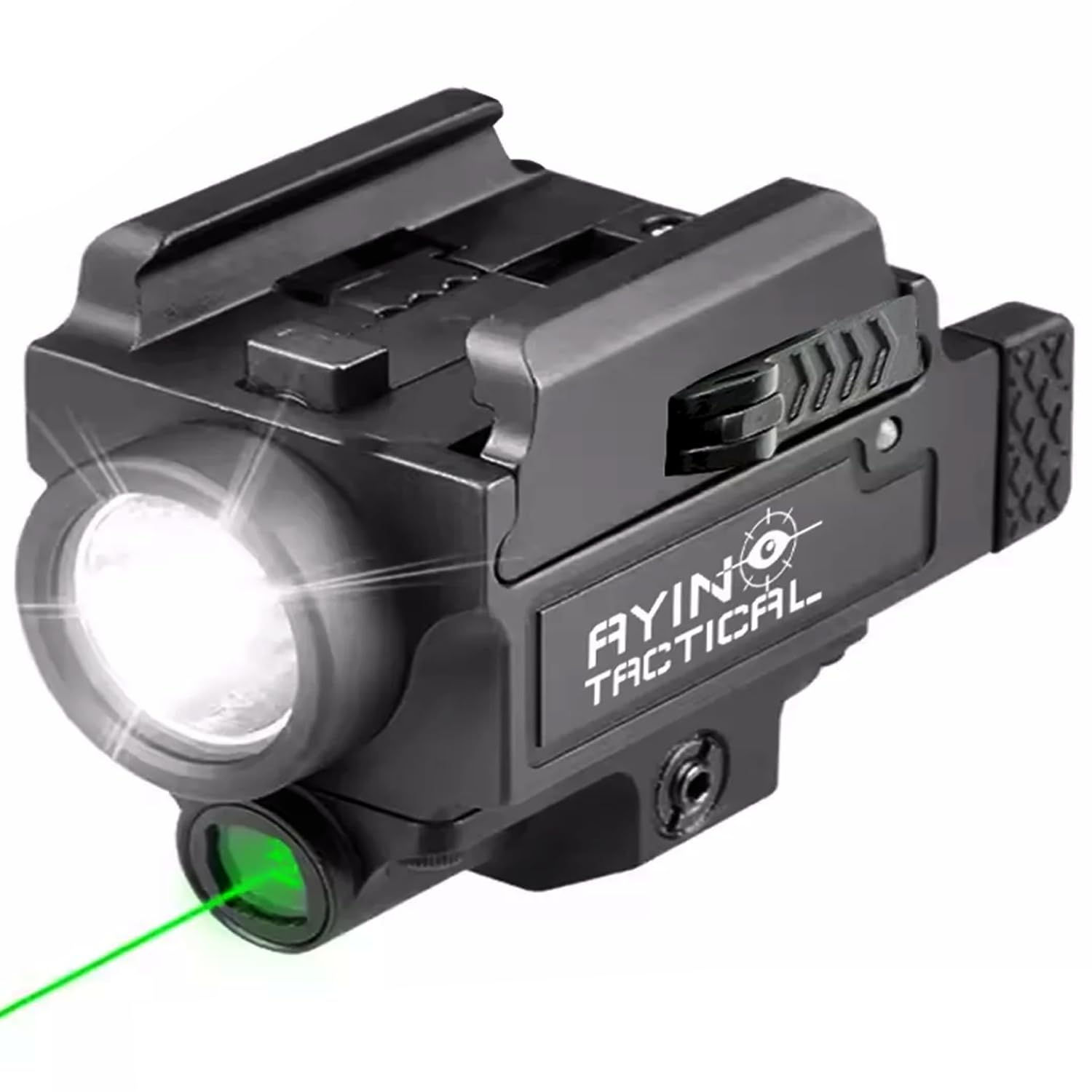 AYIN Tactical Pistol Light Combo 800 Lumen Quick Disconnect USB Rechargeable Tac