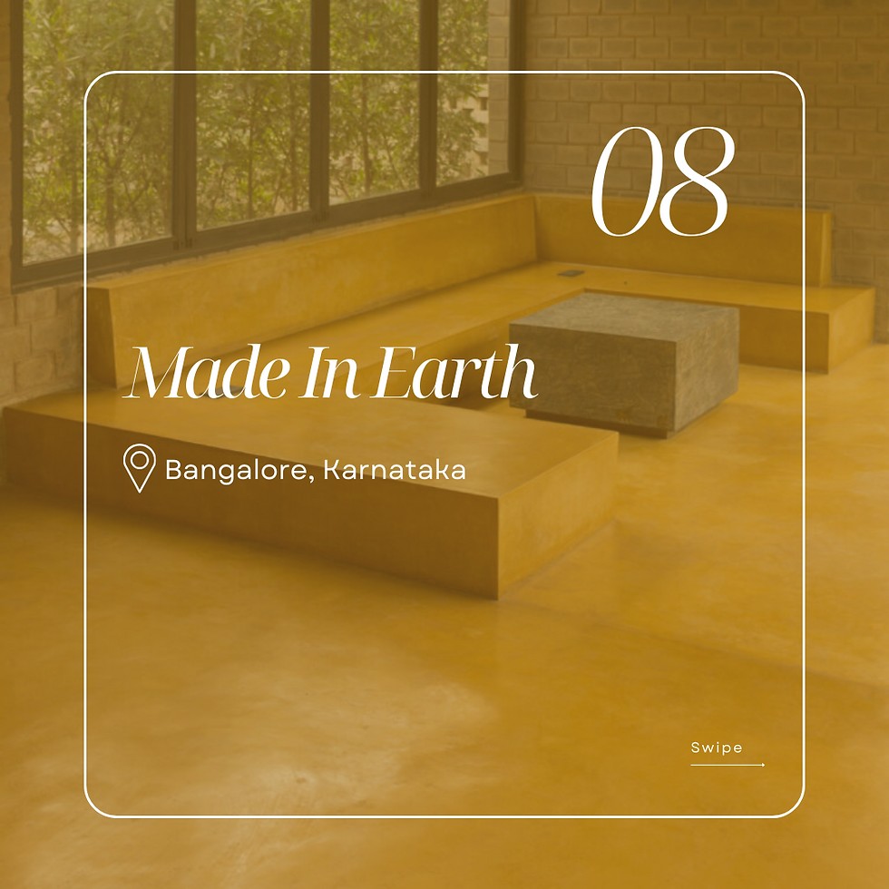 Made In Earth, Bangalore, Karnataka