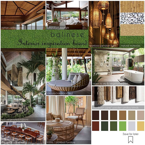 Balinese Interior MoodBoard Inkedtecture