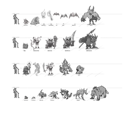 Enemies_RoughSketches_Lineup1