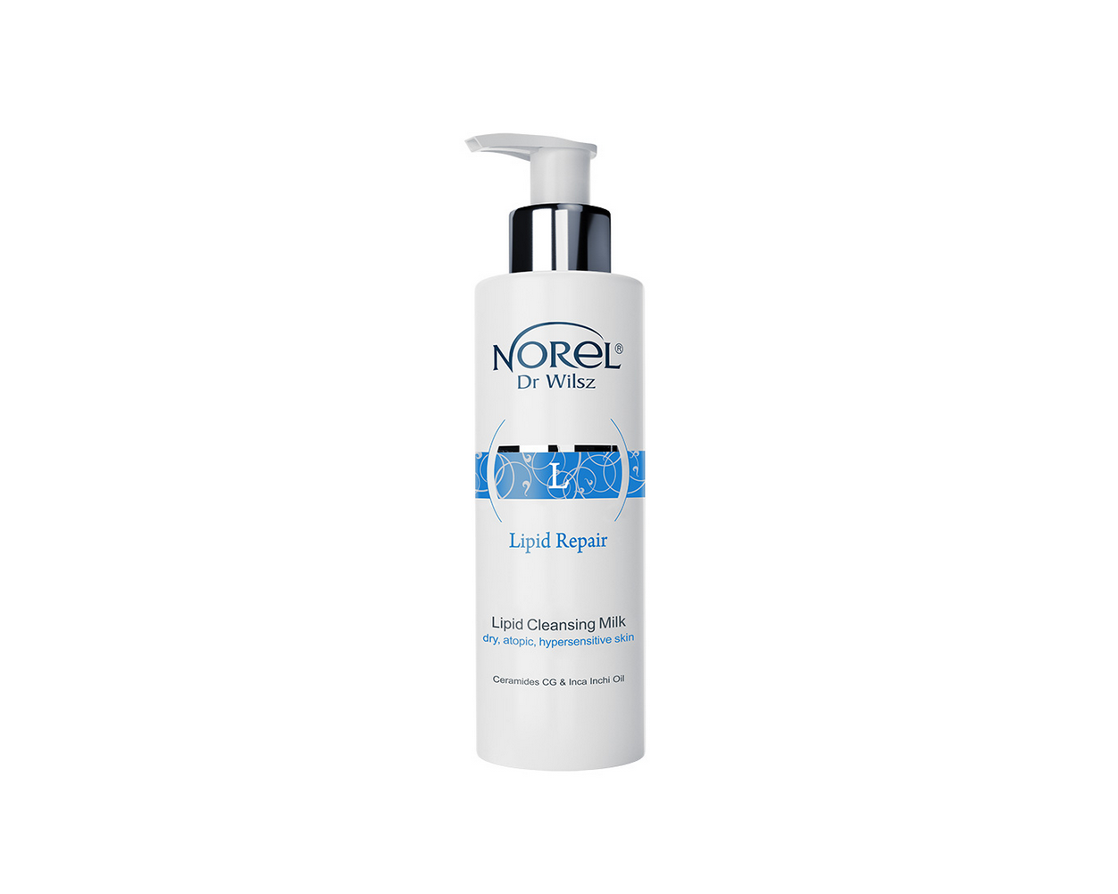 Norel Lipid Repair Leite De Limpeza Para Pele Seca Atópica Hipersensível 200ml