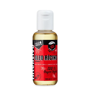Óleo de Rícino + Vitamina E, 100ml Real Natura