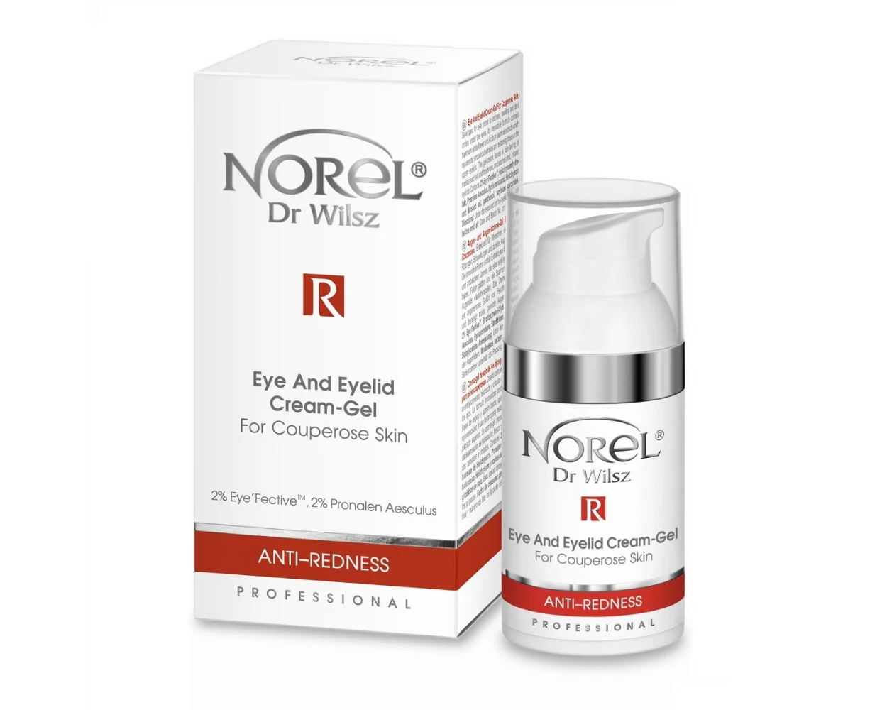 Norel Professional Anti Vermelhidão Creme De Olhos E Pálpebras-Gel 30ml