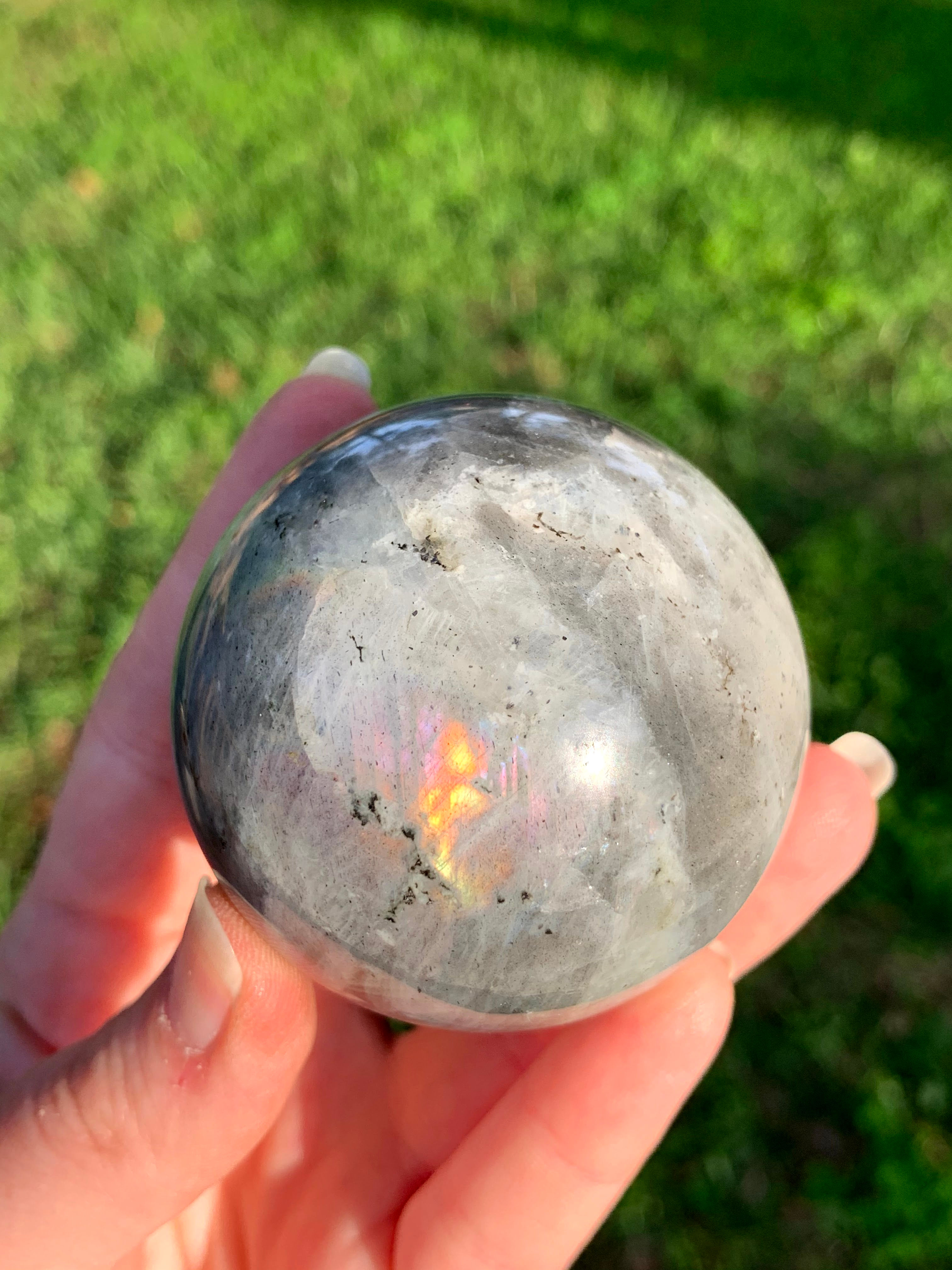 Rainbow Labradorite Sphere