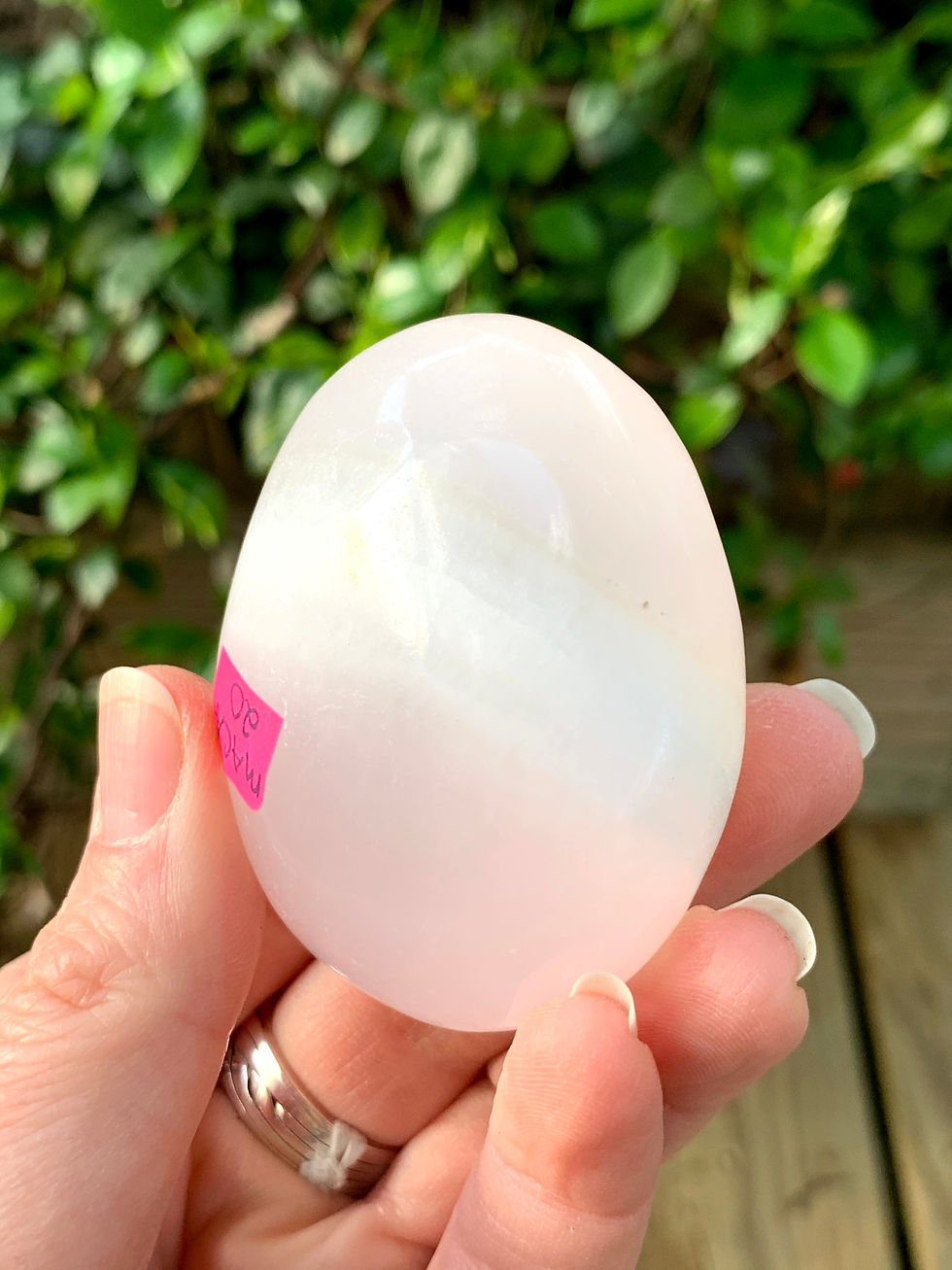 Thumbnail: Mangano Calcite Chunky Palm Stone A