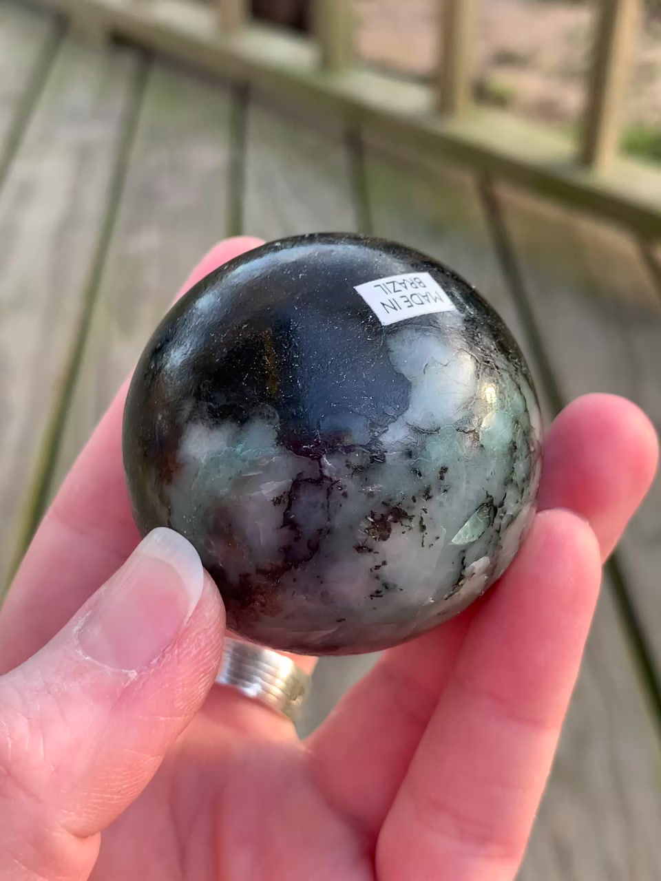 Thumbnail: Emerald Sphere from Brazil - C