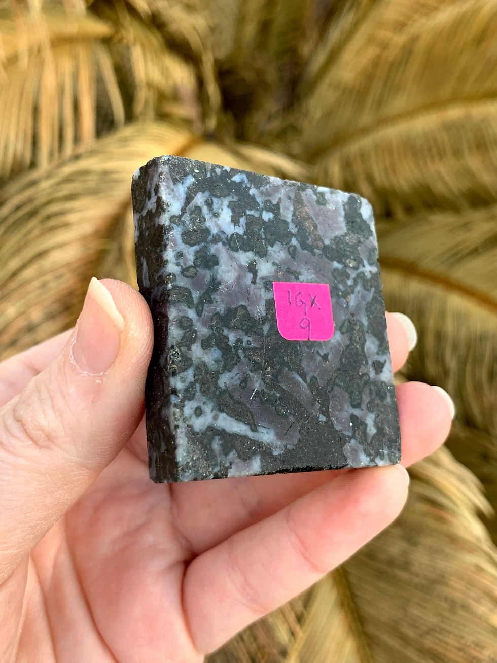 Thumbnail: One Face Polished Indigo Gabbro Slab