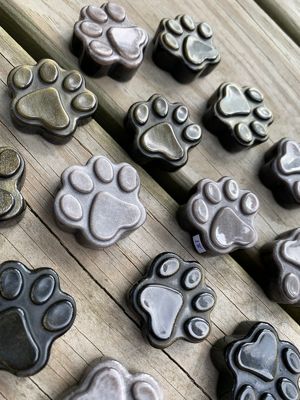 SILVER SHEEN OBSIDIAN GOLD SHEEN OBSIDIAN PAWS (4).heic