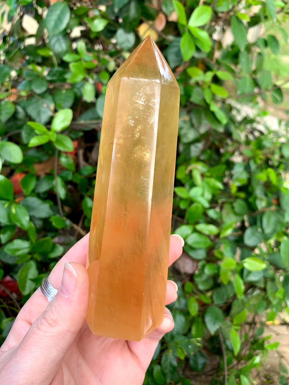Thumbnail: Honey Calcite Tower