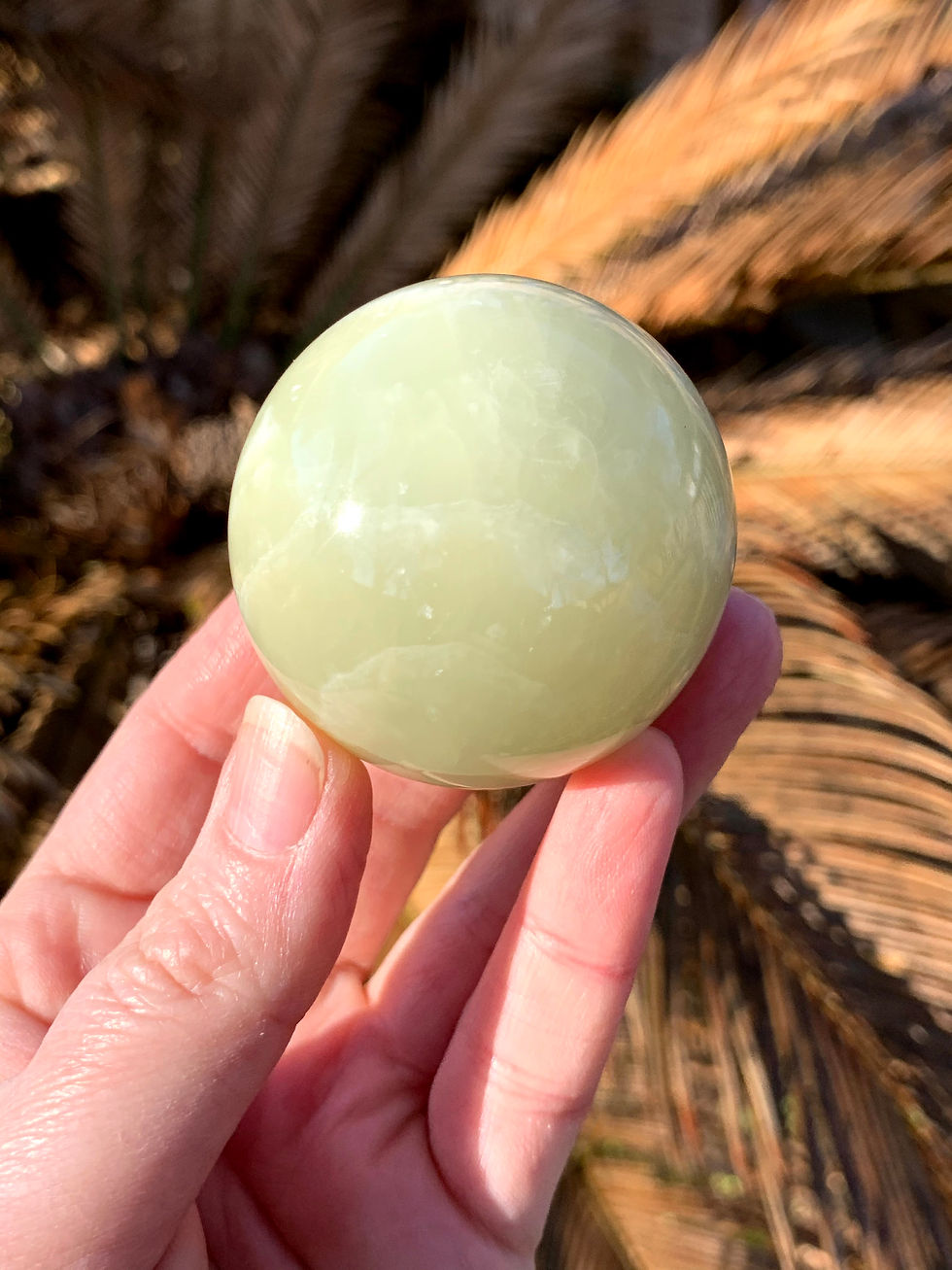 Thumbnail: Afghan Jade - Serpentine Sphere