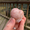 Thumbnail: Pink Marble Heart from Mexico - M