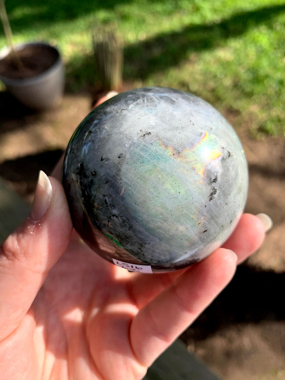 Thumbnail: Fire Labradorite Sphere