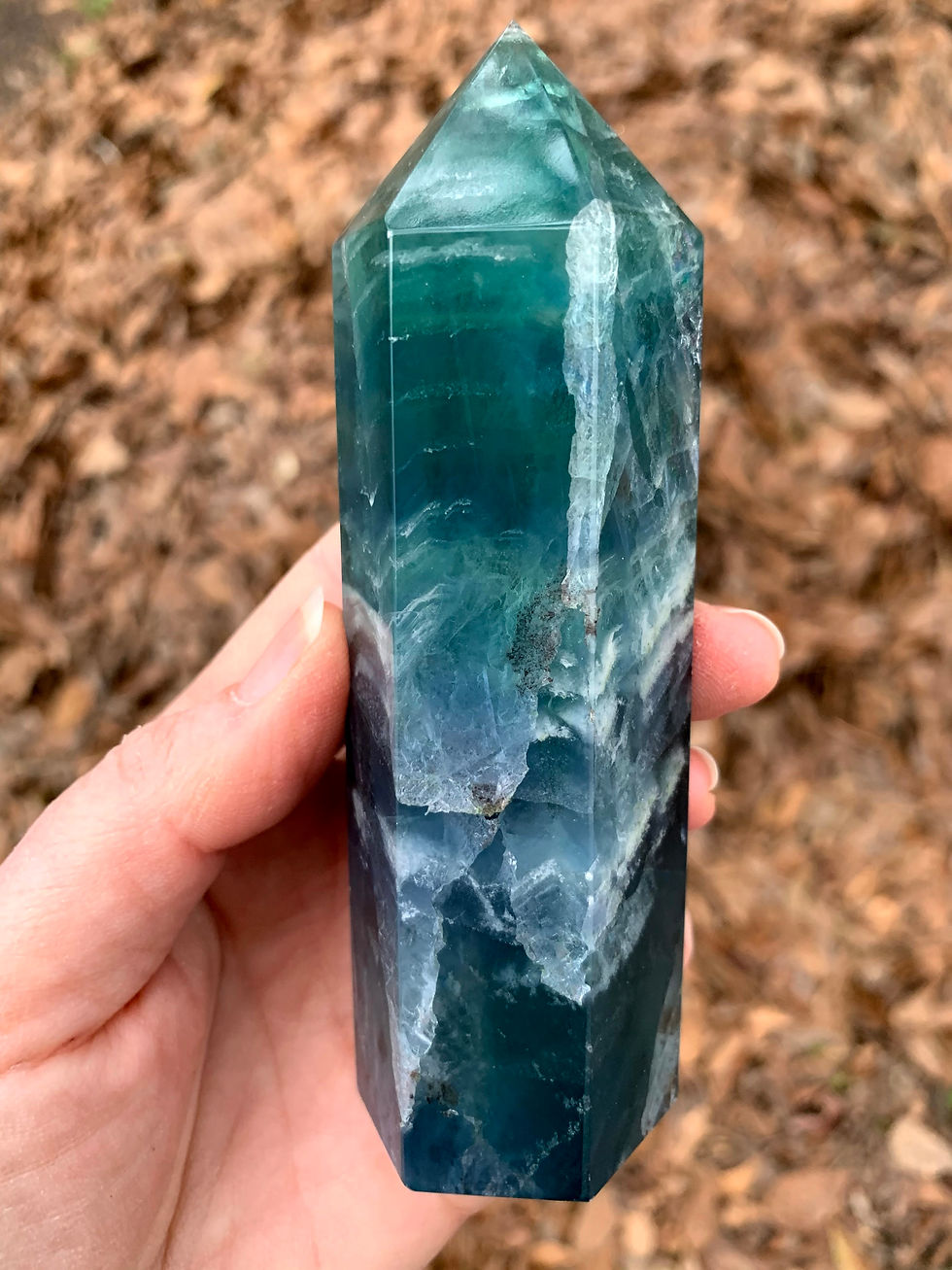 Thumbnail: Blue Fluorite Tower
