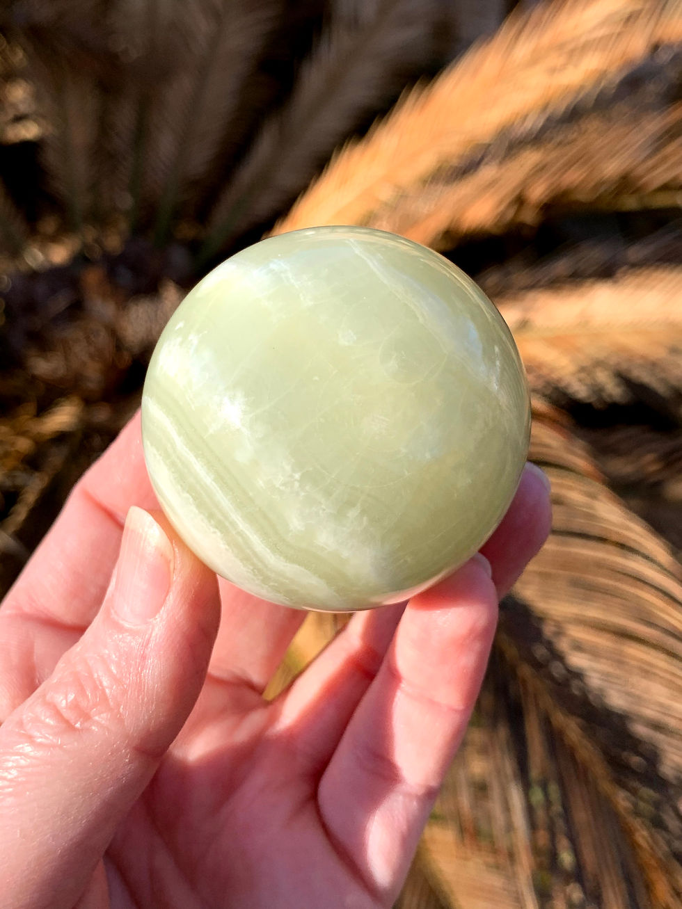 Thumbnail: Afghan Jade - Serpentine Sphere