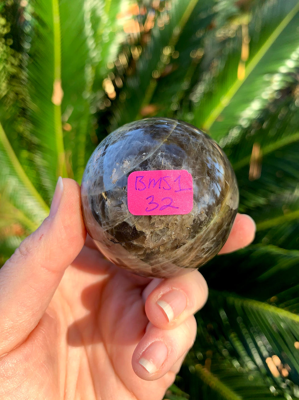 Thumbnail: Black Moonstone Sphere