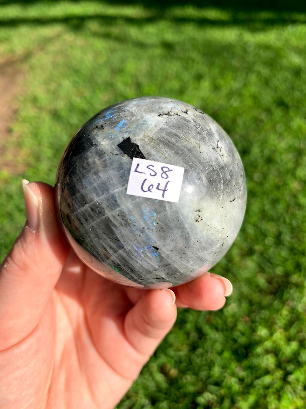 Thumbnail: Rainbow Labradorite Sphere