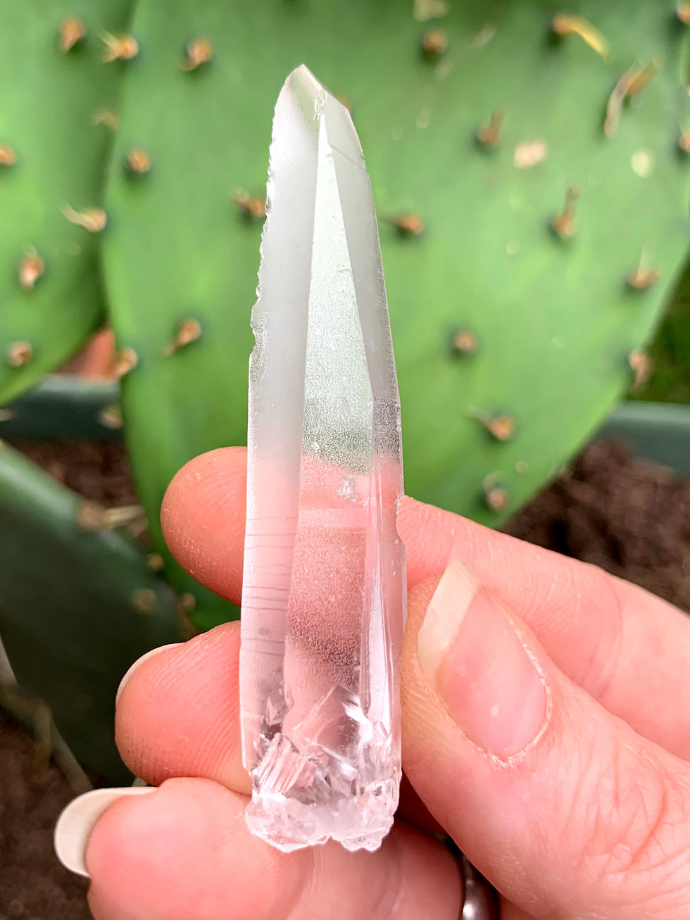 Thumbnail: Lemurian Quartz from Brazil