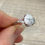 Thumbnail: Howlite Sterling Silver Plated Ring