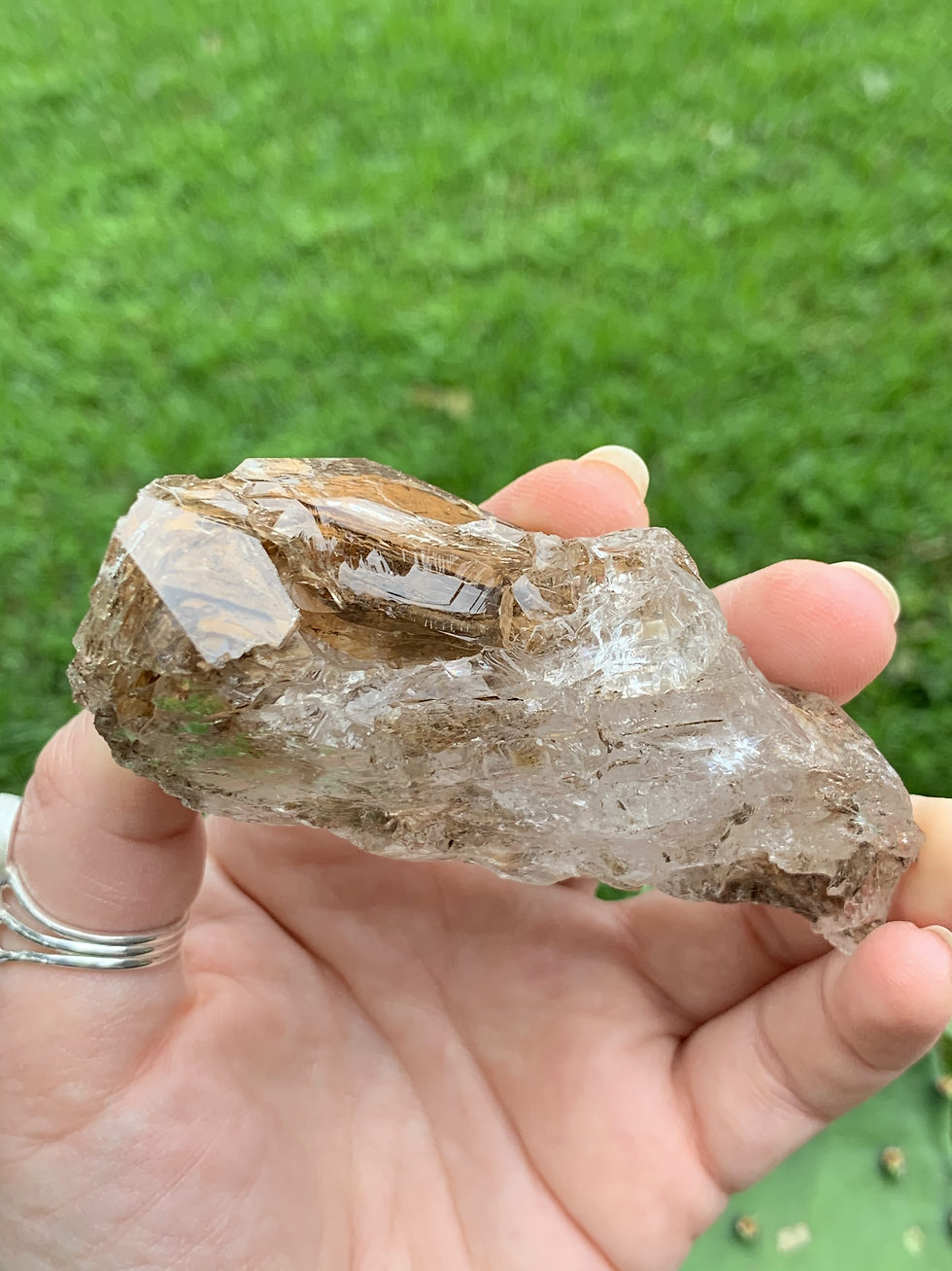 Thumbnail: Window Fenster Elestial Quartz from Pakistan - C