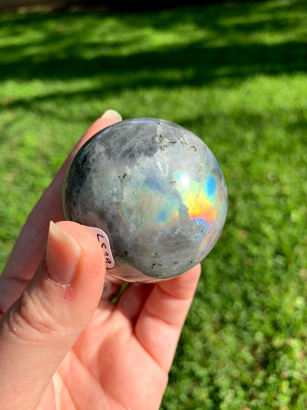 Thumbnail: Rainbow Labradorite Sphere