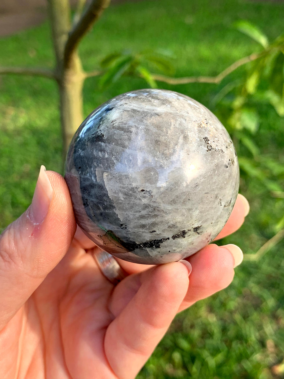Thumbnail: Rainbow Labradorite Sphere