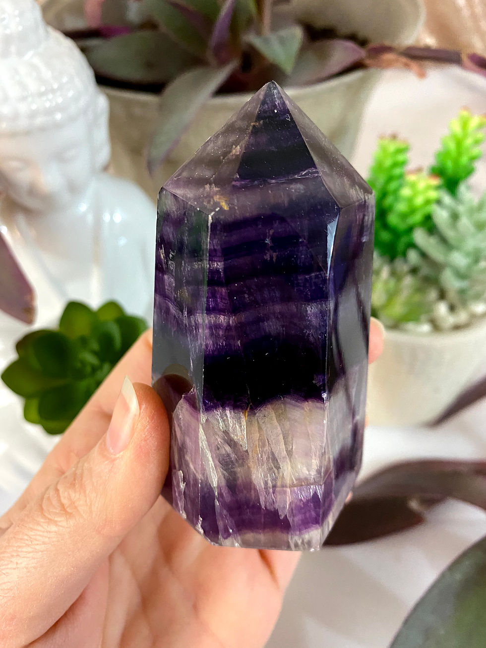 Thumbnail: Silky Fluorite Tower