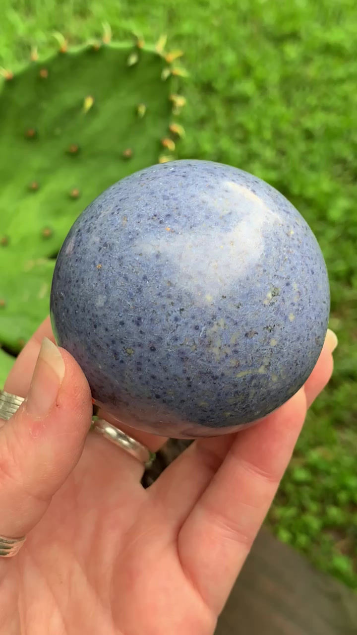 Thumbnail: Dumortierite Sphere - B