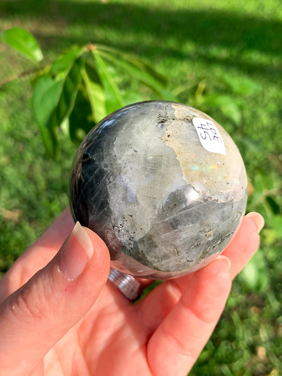 Thumbnail: Rainbow Labradorite Sphere