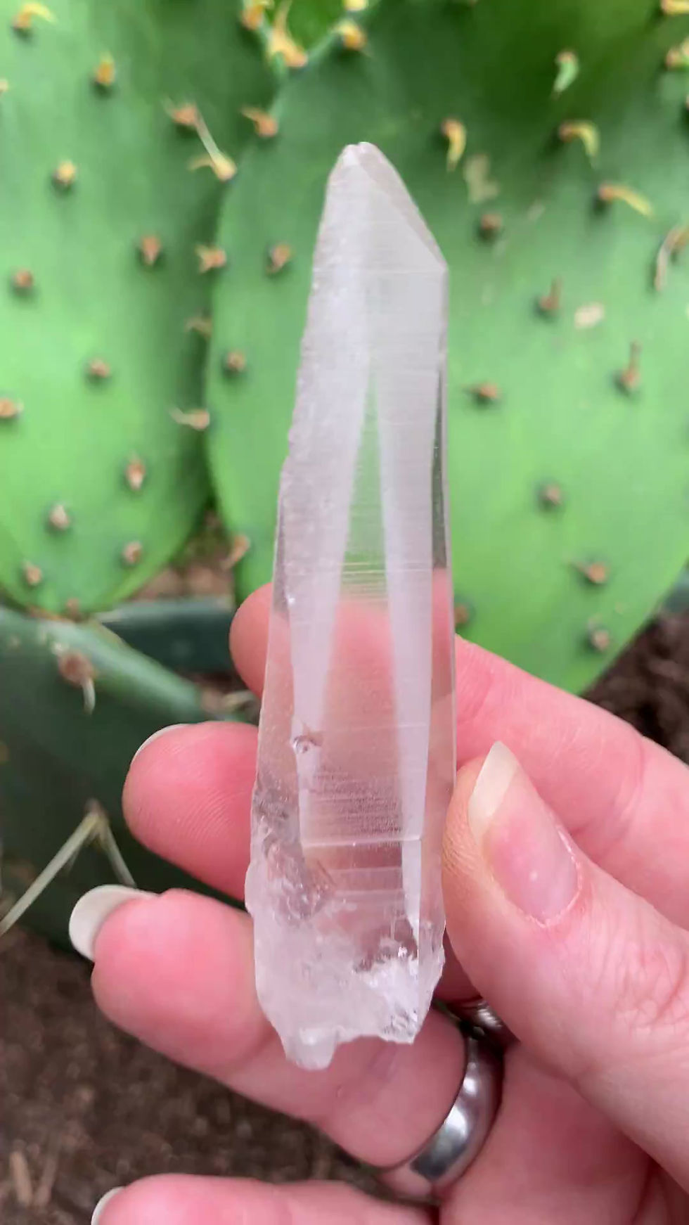 Thumbnail: Lemurian Quartz from Brazil