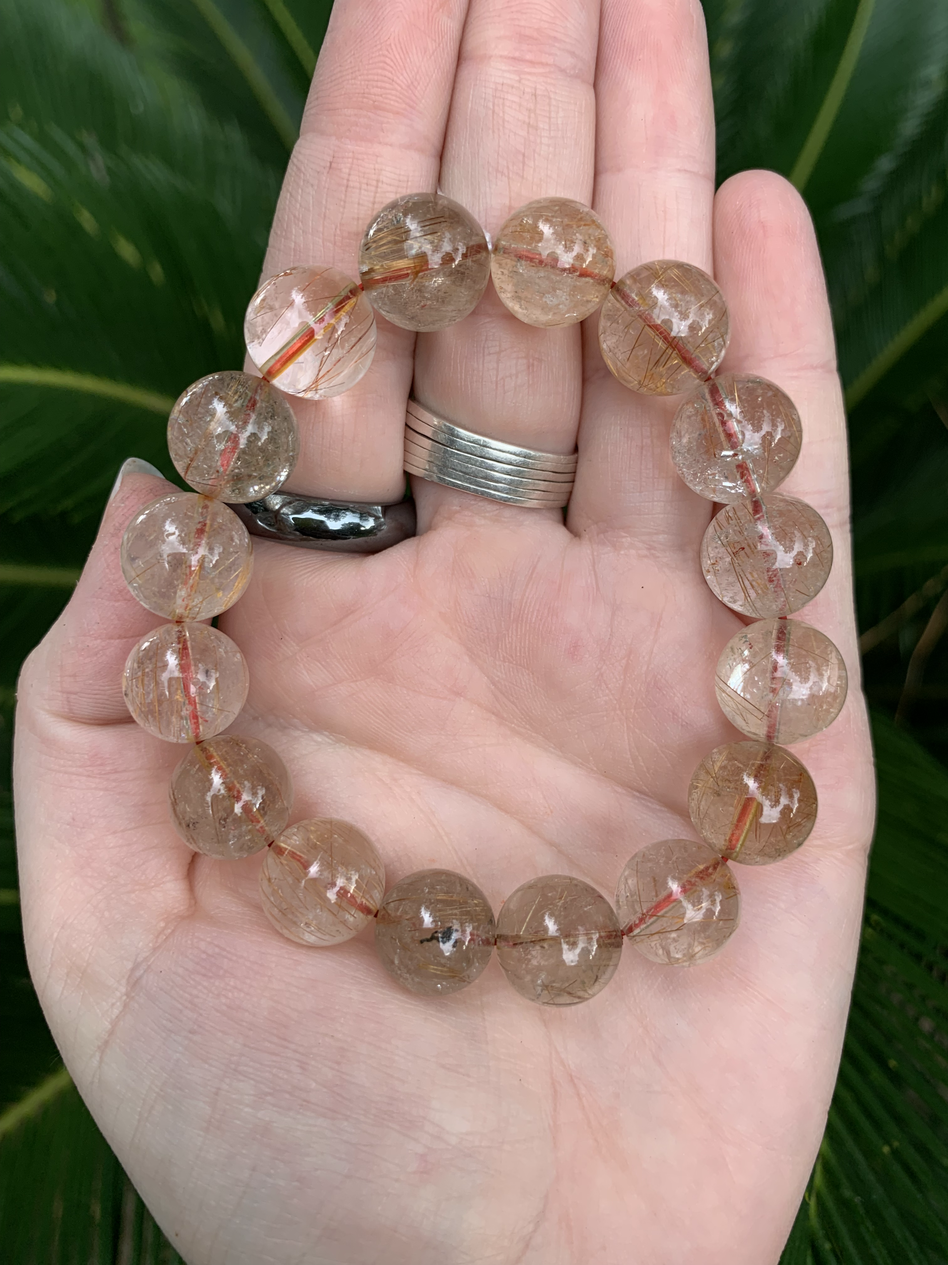 Gold Rutile Bracelet