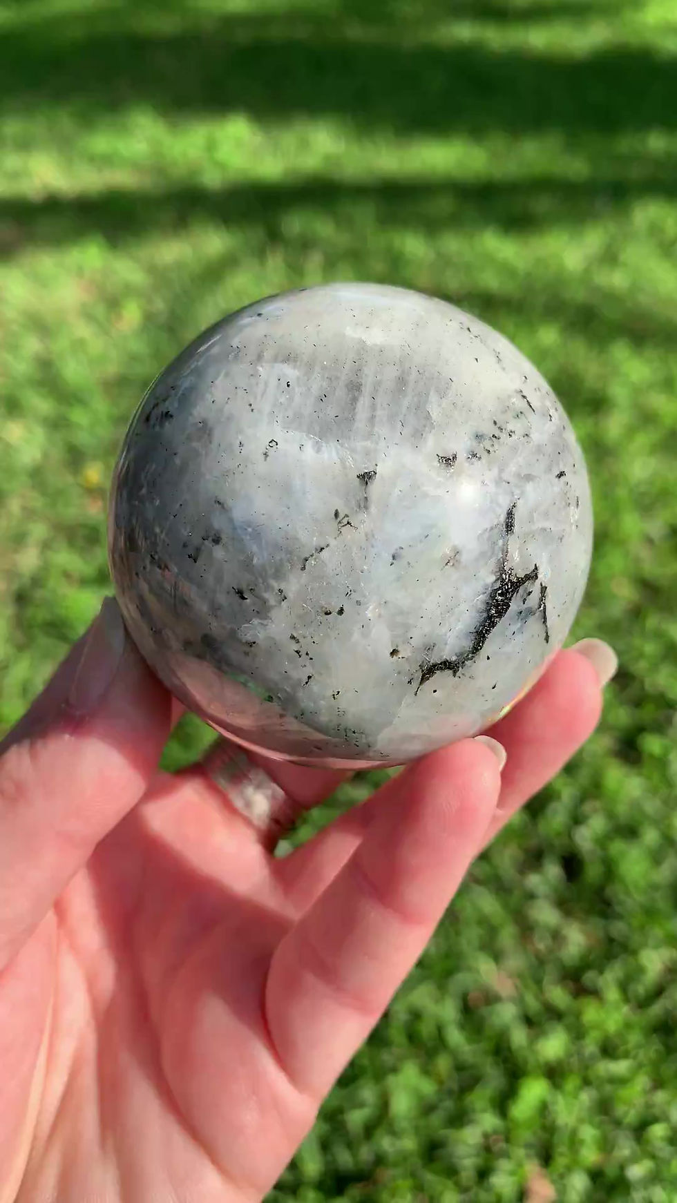 Thumbnail: Rainbow Labradorite Sphere