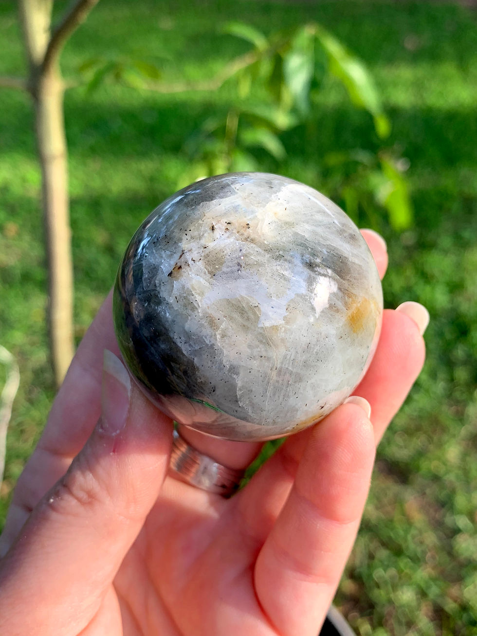 Thumbnail: Rainbow Labradorite Sphere