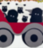 Thumbnail: Five Sheep Driving a Jeep