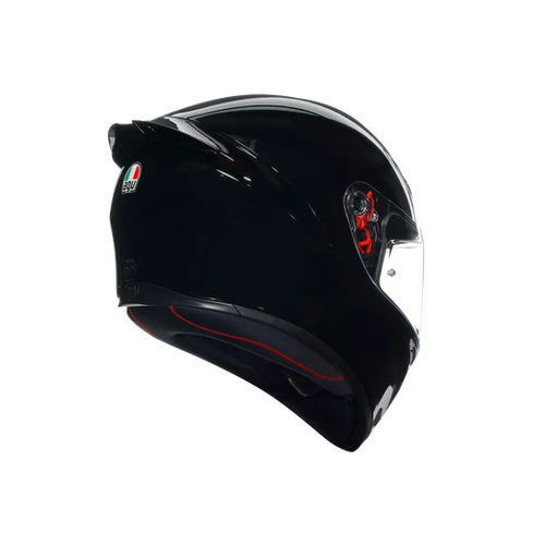 AGV K1 S SOLID BLACK GLOSS Bandung Helmet Galle