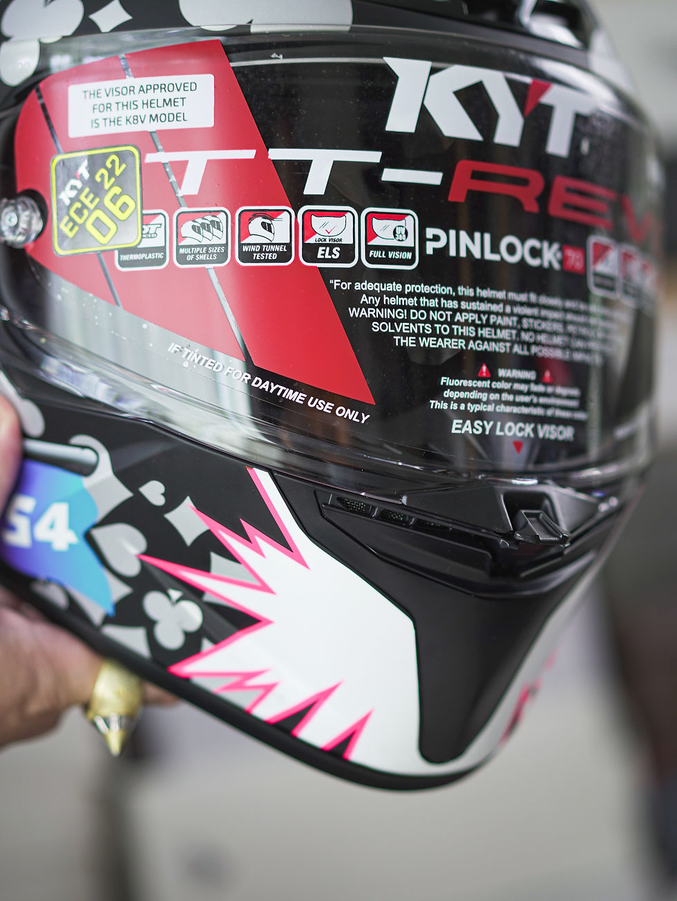 Thumbnail: KYT TT REVO RICARDO ROSSI